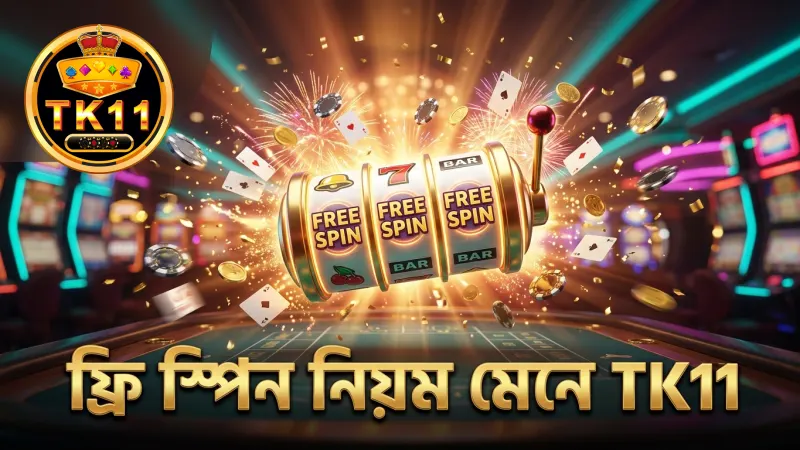 ফ্রি স্পিন ফিচারে ভুল এড়িয়ে TK11 থেকে সুবিধা নিন নিয়ম মেনে