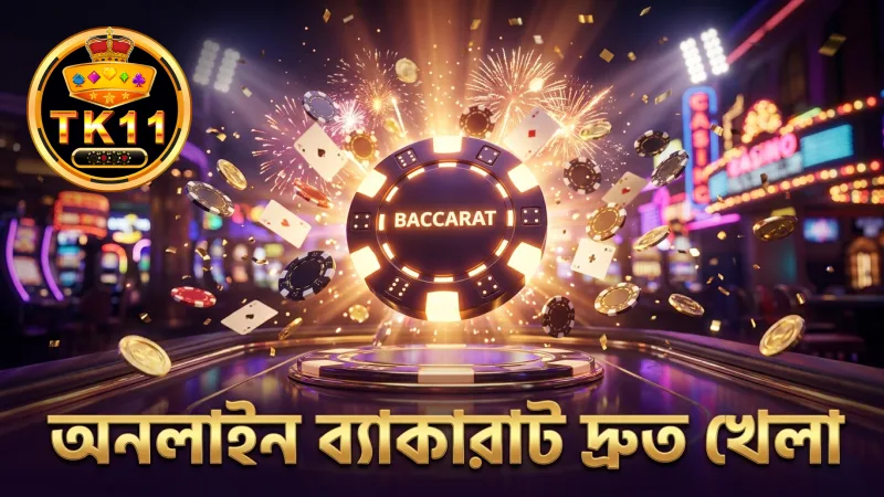 অনলাইন ব্যাকারাট খেলার দ্রুততা ও সিম্পল নিয়ম ব্যাখ্যা করে