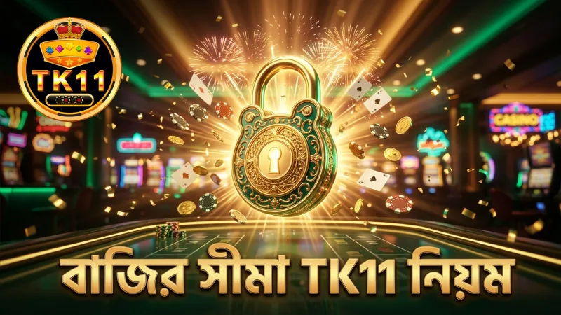দায়িত্বশীল গেমিংয়ে বাজির সীমা নির্ধারণ অপরিহার্য। TK11 এর নিয়মাবলী অনুসরণ করুন।