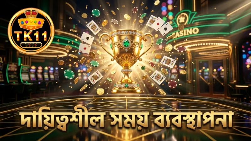 সঠিক সময় ব্যবস্থাপনা দায়িত্বশীল গেমিংয়ের একটি মূল অংশ।