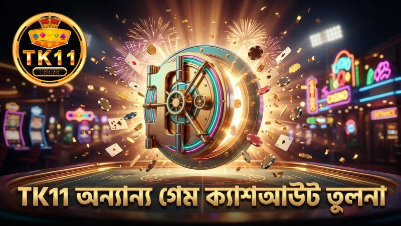 TK11 প্ল্যাটফর্মে অন্যান্য গেমের ক্যাশআউট সময়ের তুলনা বিশ্লেষণ করুন