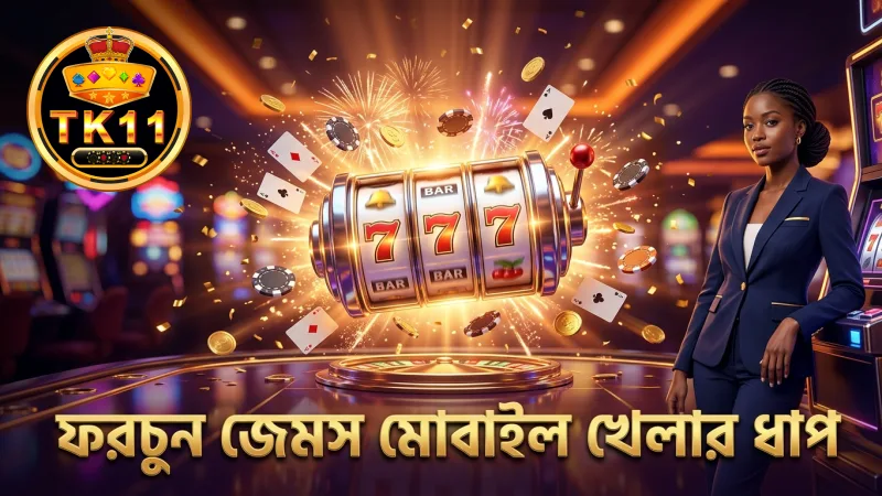 মোবাইল অ্যাপে ফরচুন জেমস এর মত খেলার ধাপগুলি সহজে অনুসরণযোগ্য