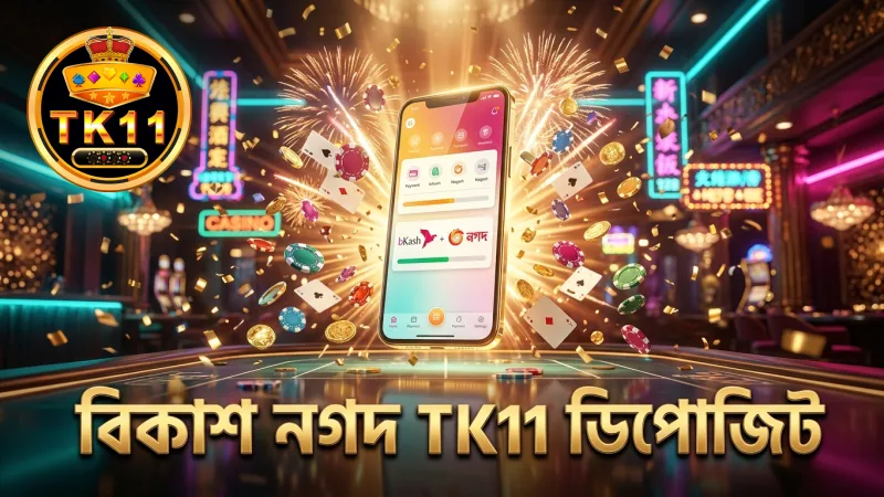 বিকাশ ও নগদ দিয়ে TK11 এ সফল ডিপোজিটের ধাপসমূহ