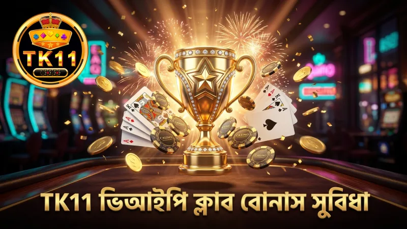TK11 ভিআইপি ক্লাবের বোনাস সুবিধা দ্রুত লাভের পথ দেখায়