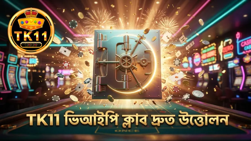 TK11 ভিআইপি ক্লাবে নিরাপদ ও দ্রুত উত্তোলনে সহজ সমাধান