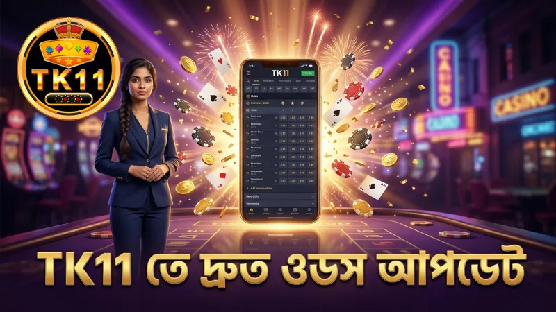 TK11 অ্যাপের মাধ্যমে দ্রুত ওডস দেখা ও বিশ্লেষণ
