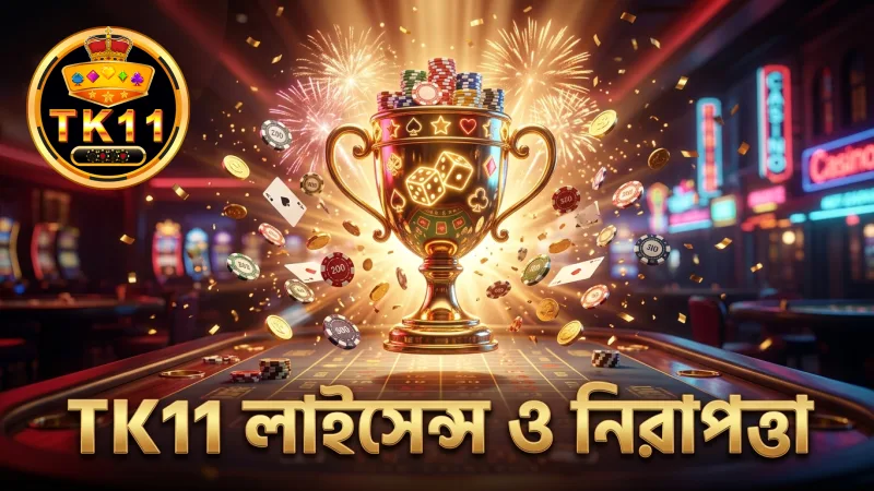 TK11 গেমিং লাইসেন্স ও SSL নিরাপত্তায় বিশ্বস্ততা বাড়ায়